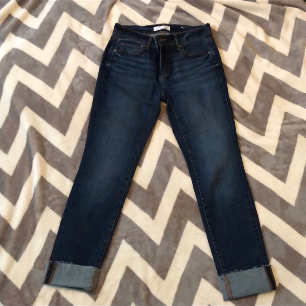 Loft cropped jeans